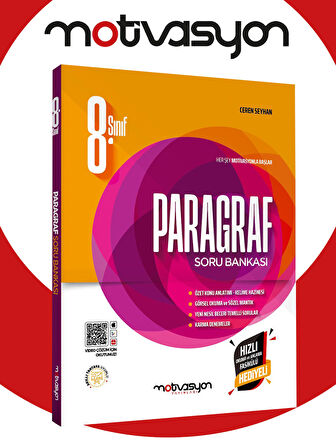 Motivasyon 8. Sınıf Paragraf Soru Bankası Ceren SEYHAN