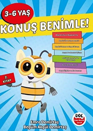 3-6 Yaş Konuş Benimle! 2. Kitap