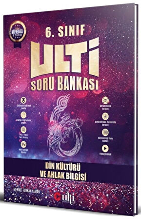 Ulti Yayınları 6. Sınıf Din Kültürü ve Ahlak Bilgisi Ulti Soru Bankası Ulti Yayınları