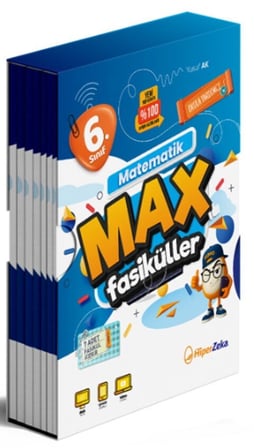 6. Sınıf Matematik MAX Fasikülleri Hiper Zeka Yayınları