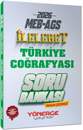 2026 MEB AGS Türkiye Coğrafyası İlelebet Soru Bankası Yönerge Yayınları