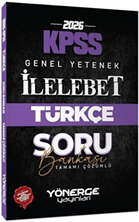 2026 KPSS Türkçe İlelebet Soru Bankası Yönerge Yayınları