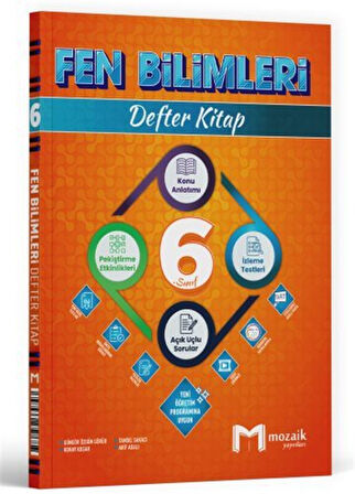 6. Sınıf Fen Bilimleri Defter Kitap / Komisyon