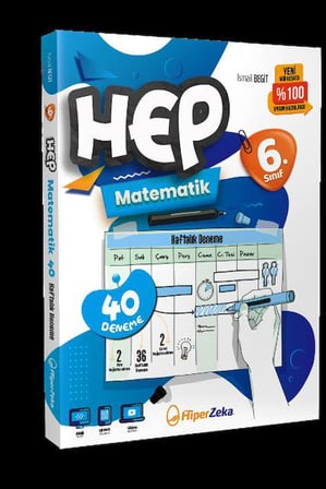 6. Sınıf Haftalık HEP Matematik 40 Deneme