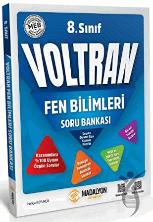 Voltran 8.Sınıf Fen Bilimleri Soru Bankası