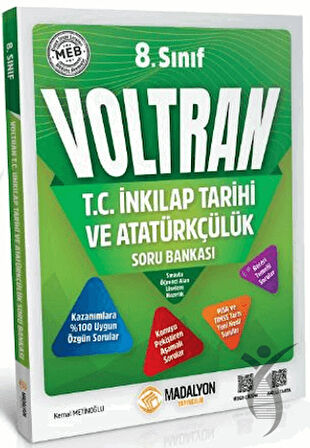 Voltran 8.Sınıf T.C İnkılap Tarihi ve Atatürkçülük Soru Bankası