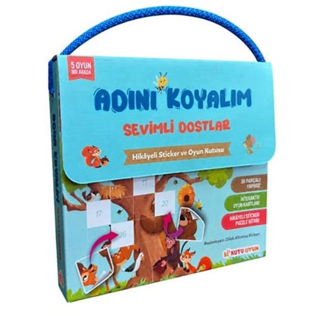 Adını Koyalım - Sevimli Dostlar (Hikayeli Sticker ve Oyun Kutusu) / Kolektif
