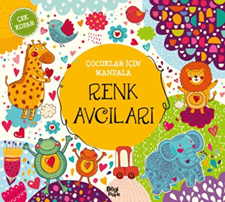 Çocuklar İçin Mandala - Renk Avcıları