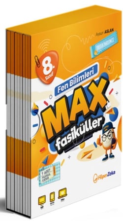 8. Sınıf Fen Bilimleri MAX Fasikülleri Hiper Zeka Yayınları