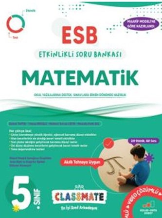 5. Sınıf Classmate Matematik Etkinlikli Soru Bankası Okyanus Yayınları