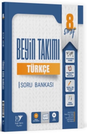 8. Sınıf Türkçe Soru Bankası Beyin Takımı Yayınları