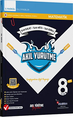 8. Sınıf Üslü İfadeler 2. Fasikül Akıl Yürütme Yayınları
