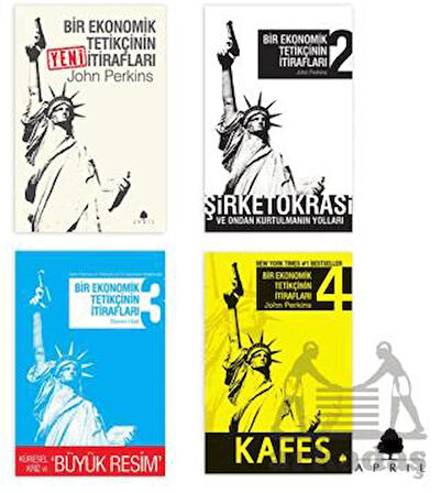 Bir Ekonomik Tetikçinin İtirafları Seti 4 Kitap - Kolektif
