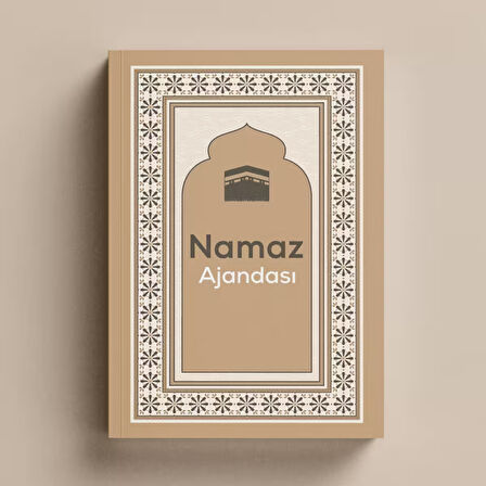 Namaz Ajandası (Kahverengi)