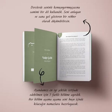 Namaz Ajandası (Kahverengi)