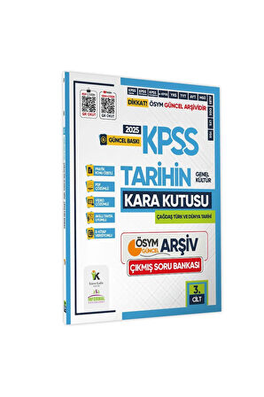 2025 Kpss Tarihin Kara Kutusu 3.cilt Ösym Çıkmış Soru Havuzu Bankası Konu Özetli Dijital Çözümlü