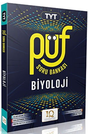 IQ Yayınları TYT Biyoloji Püf Soru Bankası