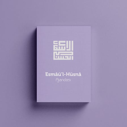 Esmaül Hüsna Ajandası - Normal Seri - Mor