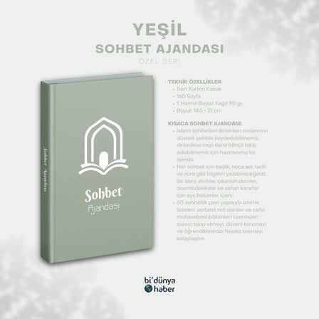Sohbet Ajandası - Özel Seri - Yeşil