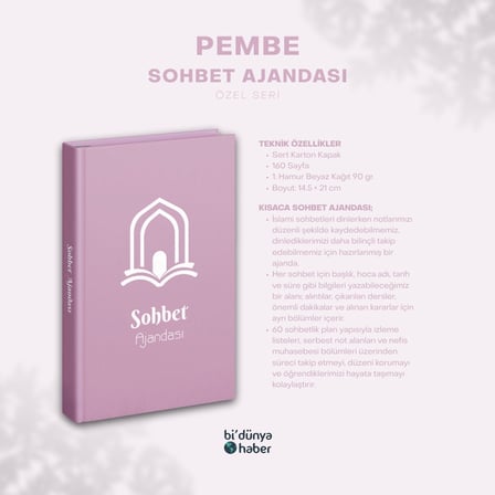 Sohbet Ajandası - Özel Seri - Pembe