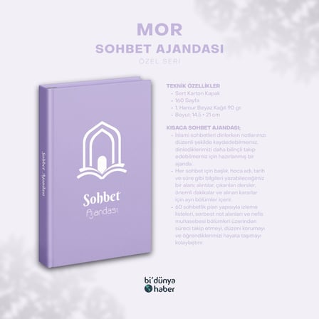 Sohbet Ajandası - Özel Seri - Mor