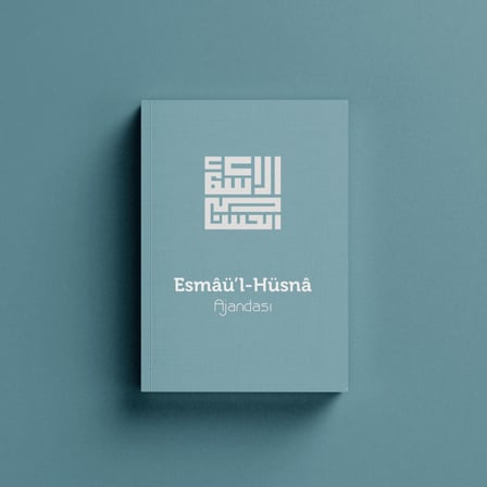 Esmaül Hüsna Ajandası - Normal Seri - Mavi