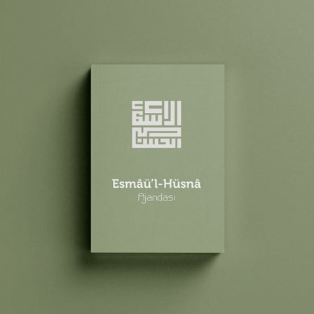 Esmaül Hüsna Ajandası - Normal Seri - Yeşil