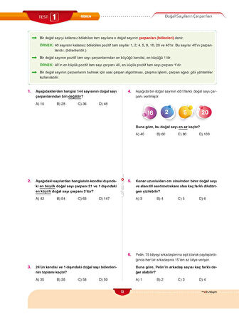 Motivasyon 8. Sınıf Matematik Soru Bankası