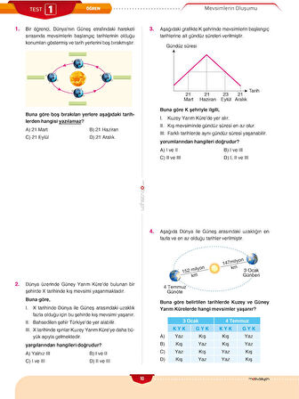 Motivasyon 8. Sınıf Fen Bilimleri Soru Bankası