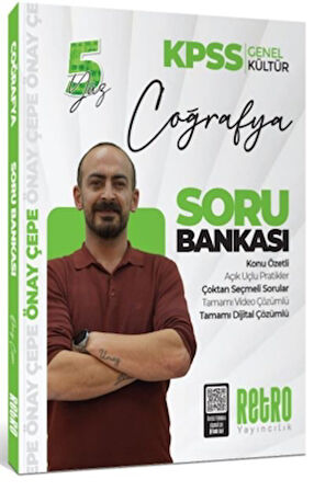 2025 KPSS Genel Kültür Coğrafya Soru Bankası