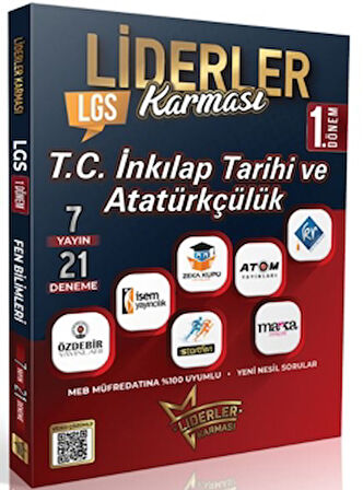 LGS 1.Dönem İnkılap Tarihi Denemeleri 7 Yayın 21 Deneme