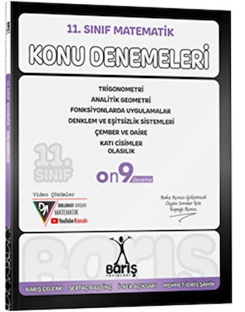 11. Sınıf Matematik Konu Denemeleri