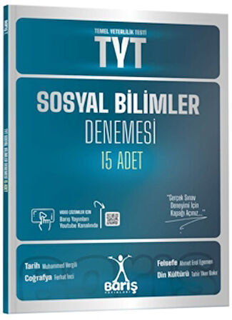 TYT Sosyal Bilimler Denemesi 15 Adet