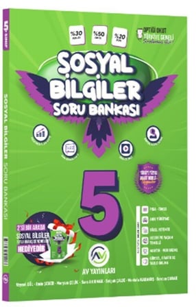 5. Sınıf Sosyal Bilgiler Soru Bankası Av Yayınları