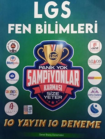 Şampiyonlar Karması Lgs Fen Bilimleri 10 Yayın 10 Deneme