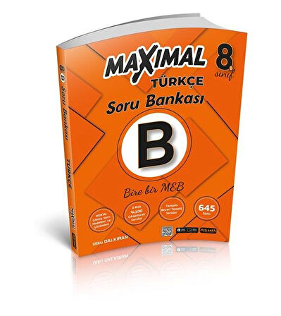 8. Sınıf Maximal Türkçe Soru Bankası B