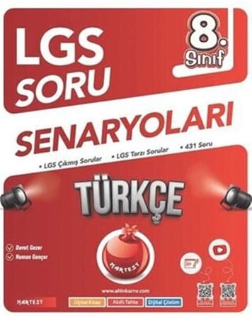 8. Sınıf LGS Türkçe Soru Senaryoları Nartest Yayınları