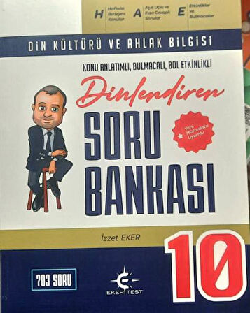 10. Sınıf Din Kültür ve Ahlak Bilgisi Konu Anlatımlı Soru Bankası 2026


