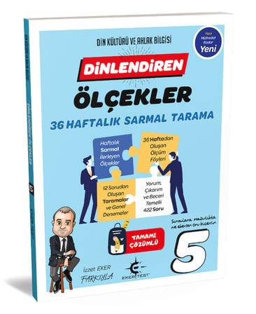 Eker Test Yayınları 5. Sınıf Dinlendiren Ölçeklerle 36 Hafta Sarmal Test