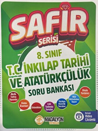 8. Sınıf Safir T.C. İnkılap Tarihi ve Atatürkçülük Soru Bankası