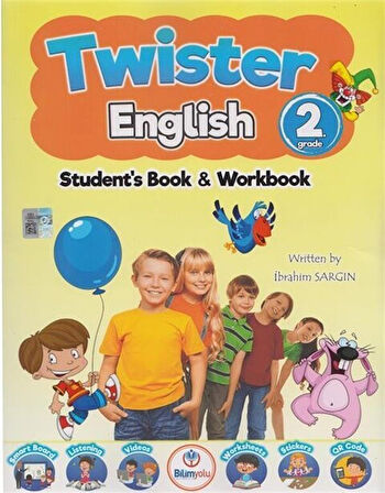 Bilimyolu Yayıncılık 2. Sınıf Twister English Student's Book - Workbook