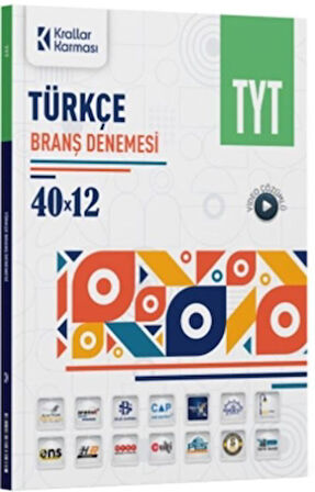 TYT Türkçe 40 x 12 Branş Denemesi