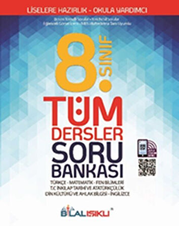 Bilal Işıklı Yayınları 8. Sınıf Tüm Dersler Soru Bankası