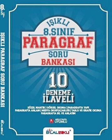 8. Sınıf Lgs Paragraf Soru Bankası + 10 Deneme