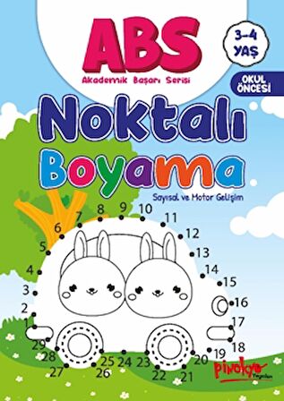 ABS 3-4 Yaş Noktalı Boyama