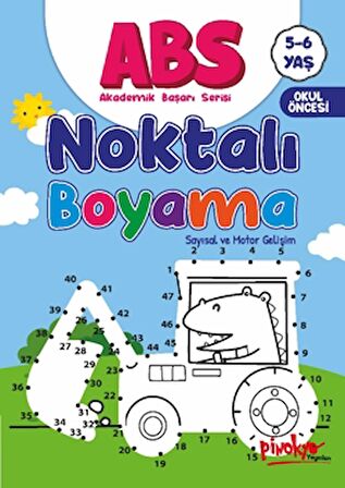 ABS 5-6 Yaş Noktalı Boyama