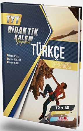 TYT Türkçe 12 x 40 Denemesi Didaktik Kalem