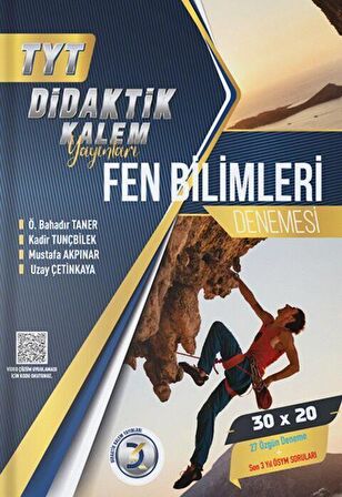 TYT Fen Bilimleri 30 x 20 Denemesi Didaktik Kalem