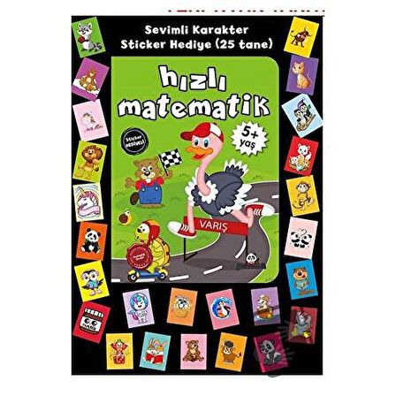 Stickerlı 5+ Yaş Hızlı Matematik