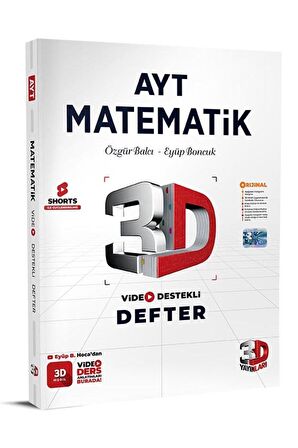 AYT Matematik Video Destekli Defter